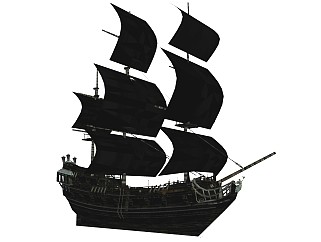精细帆船模型 (6)